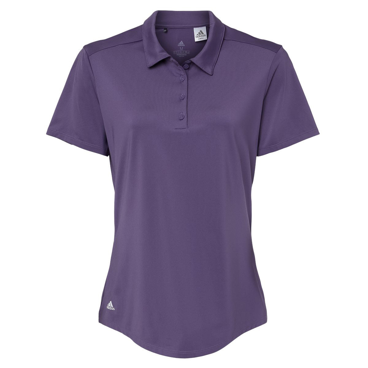 Black Polo Shirt - Adidas - Moisture Wicking