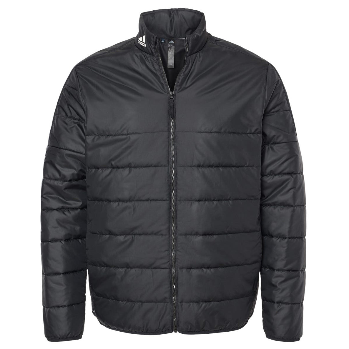 Black Jackets | Stylish Puffer - Adidas - Recycled Fabric