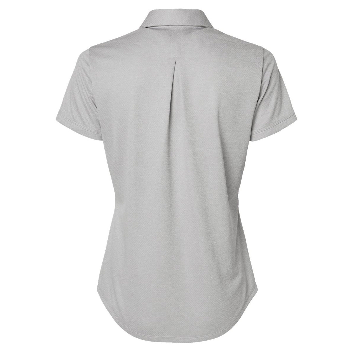 Black Melange Polo Shirt - Adidas - Eco-Friendly Fabric