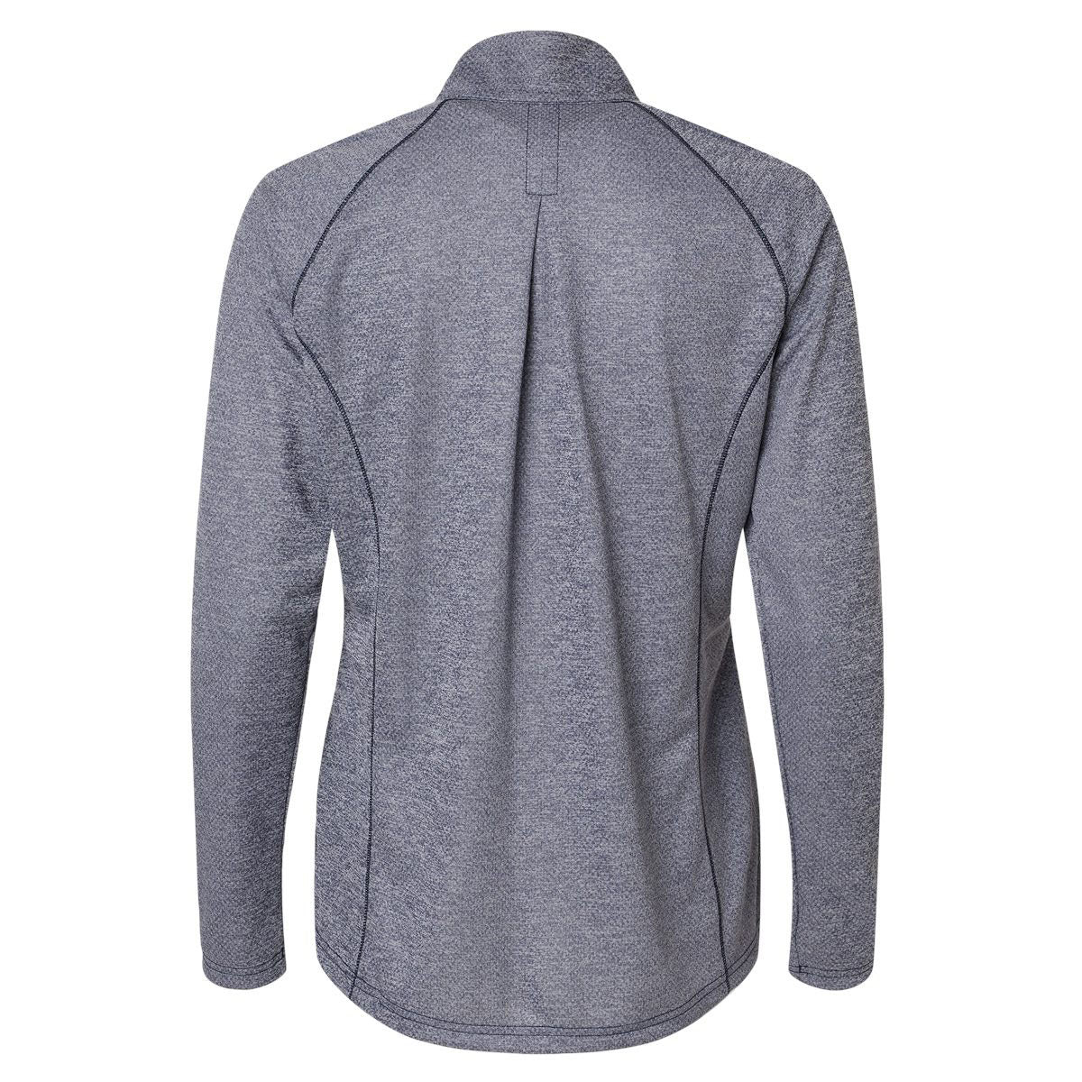 Black Melange Sweatshirt - Adidas - Stylish Zip Up