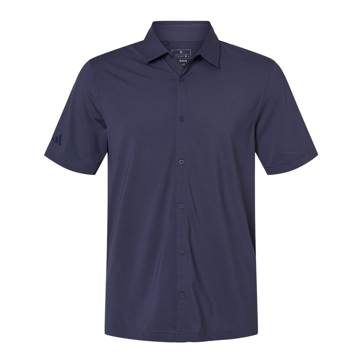 Black Button Up Shirts - Adidas - Comfortable Style