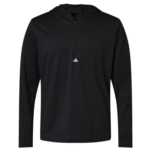 Black Sweatshirts - Adidas - Lightweight Hooded Pullover