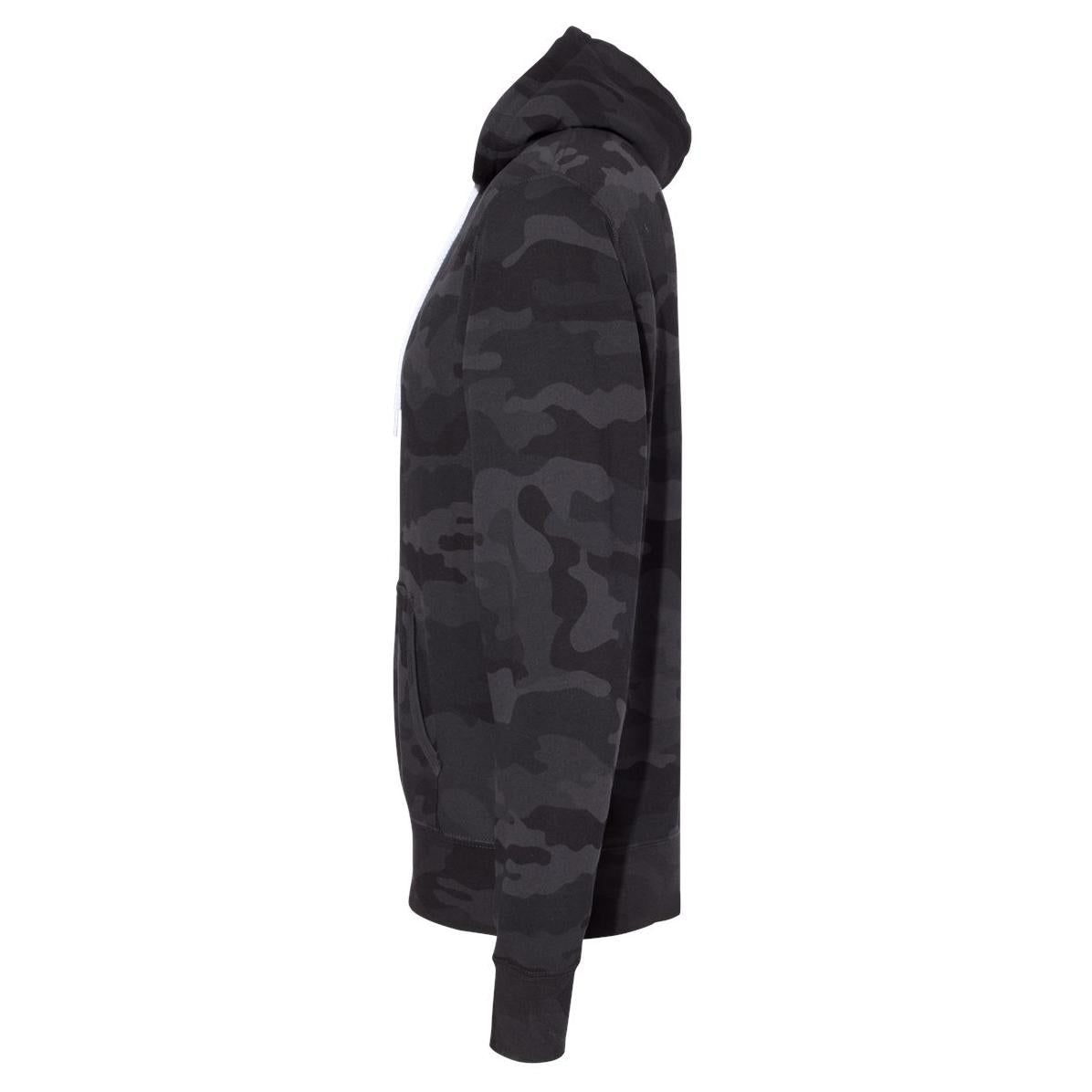 Black Camo Sweatshirts - Independent Trading Co - Lightweight
