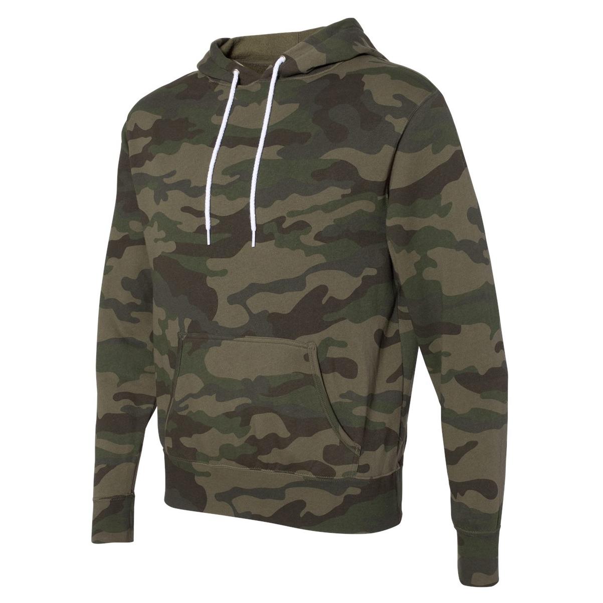 Black Camo Sweatshirts - Independent Trading Co - Lightweight