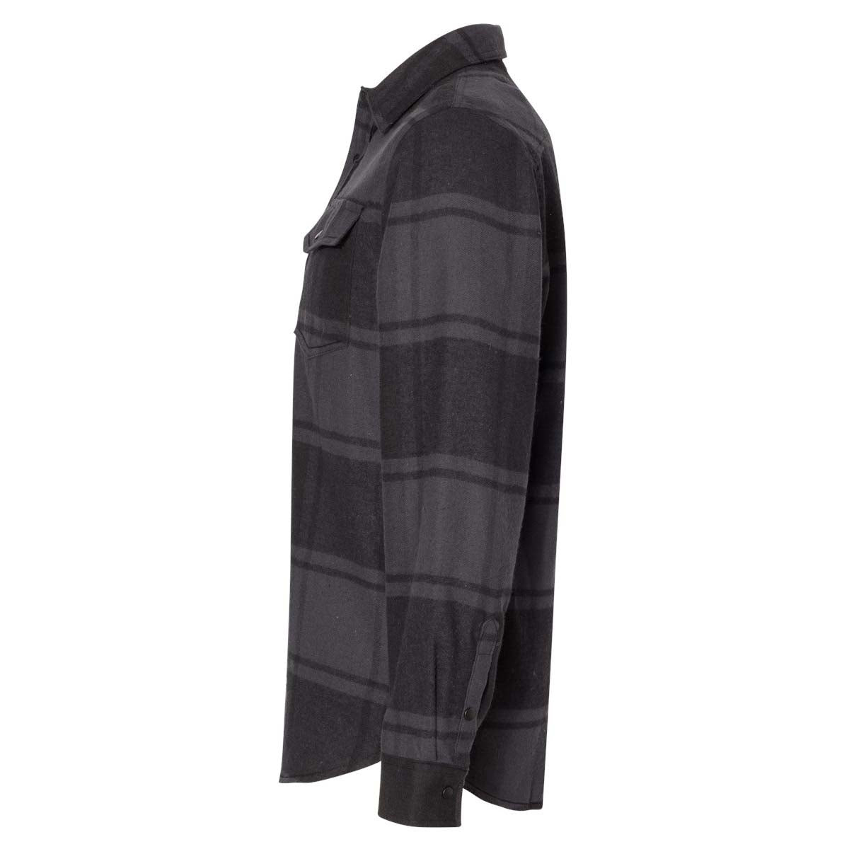 Black Button Up Shirts - Burnside - Stylish Flannel