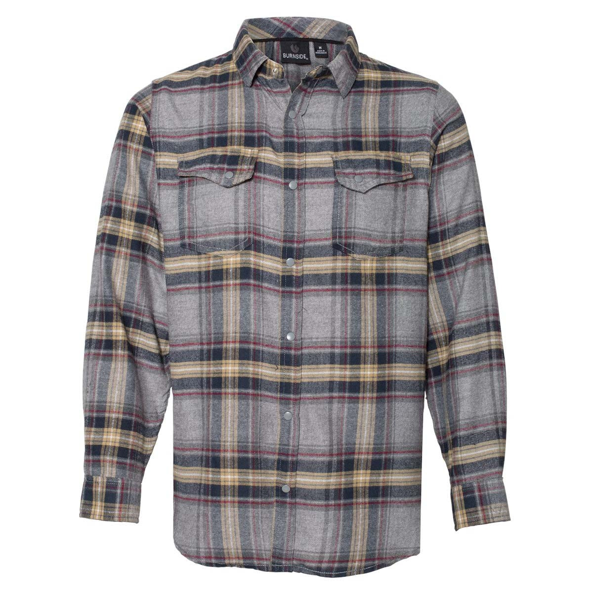 Black Button Up Shirts - Burnside - Stylish Flannel