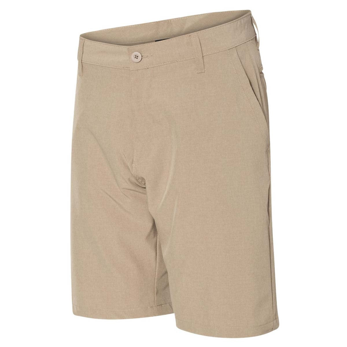 Black Heather Shorts - Burnside - Comfortable Stretch