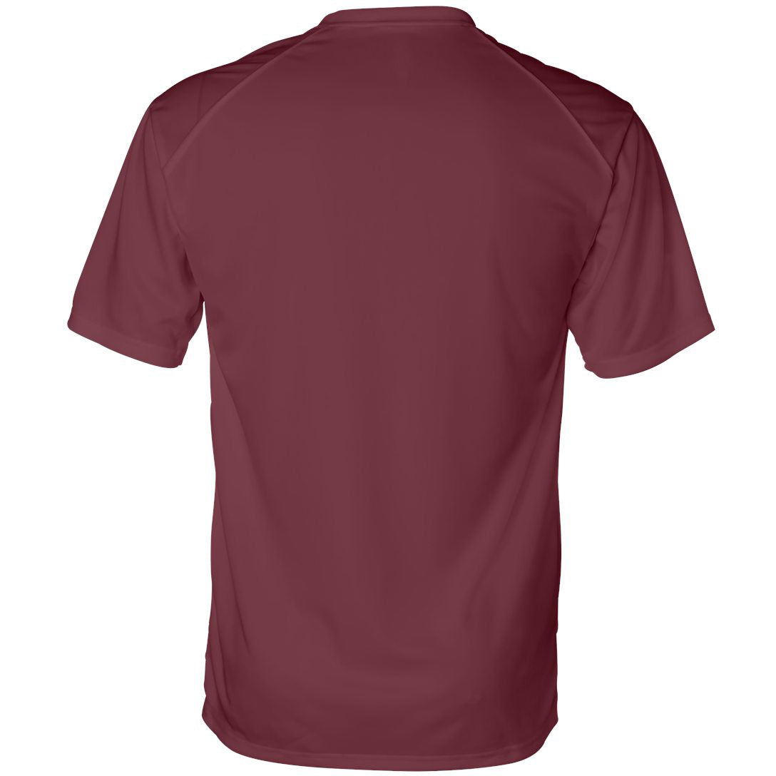 White T-Shirts - Badger Sport - Performance Fabric
