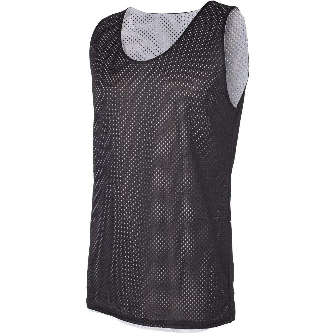 Black/White Tank Tops - Badger Sport - Reversible Mesh