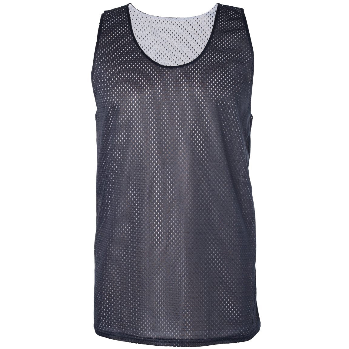 Black/White Tank Tops - Badger Sport - Reversible Mesh