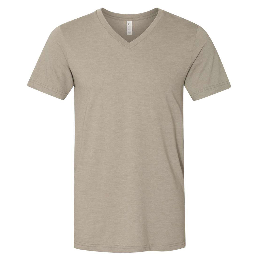 Black Heather T-Shirt - Bella + Canvas - Soft Cotton Blend