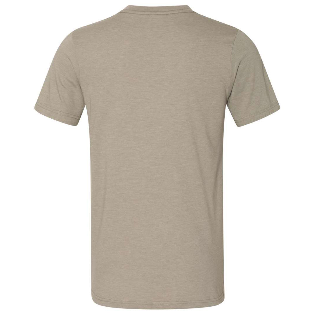 Black Heather T-Shirt - Bella + Canvas - Soft Cotton Blend