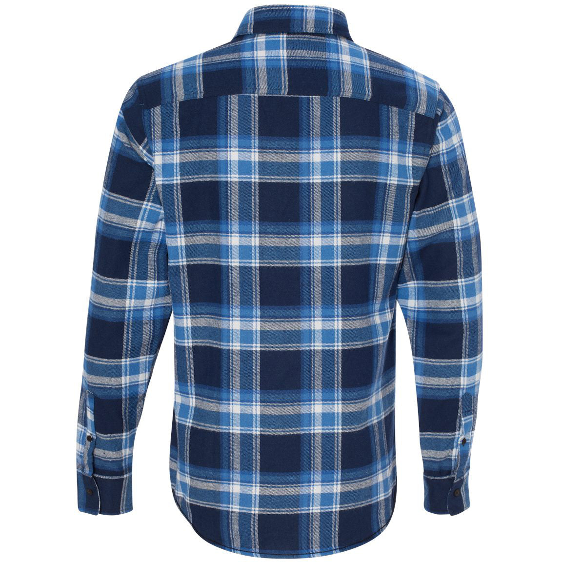 Black/Grey Flannel Shirt - Burnside - Stylish Design