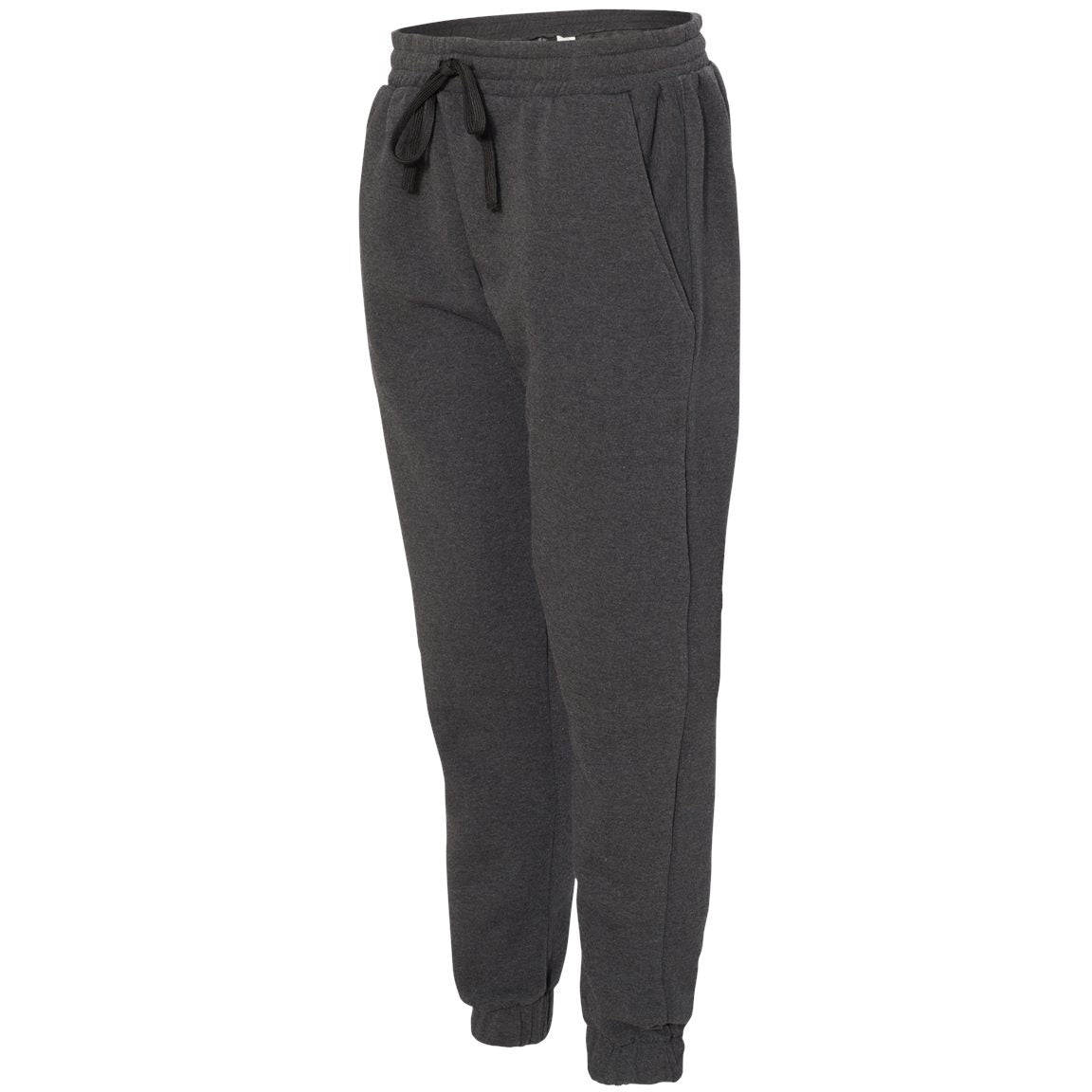 Black Sweatpants - Burnside - Comfortable Fleece Jogger