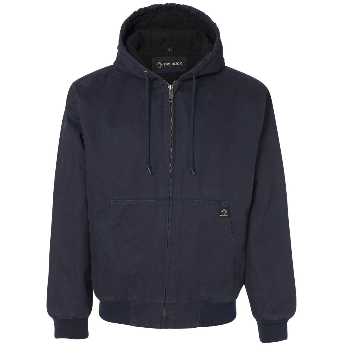 Black Jackets - DRI DUCK - Rugged Canvas Material