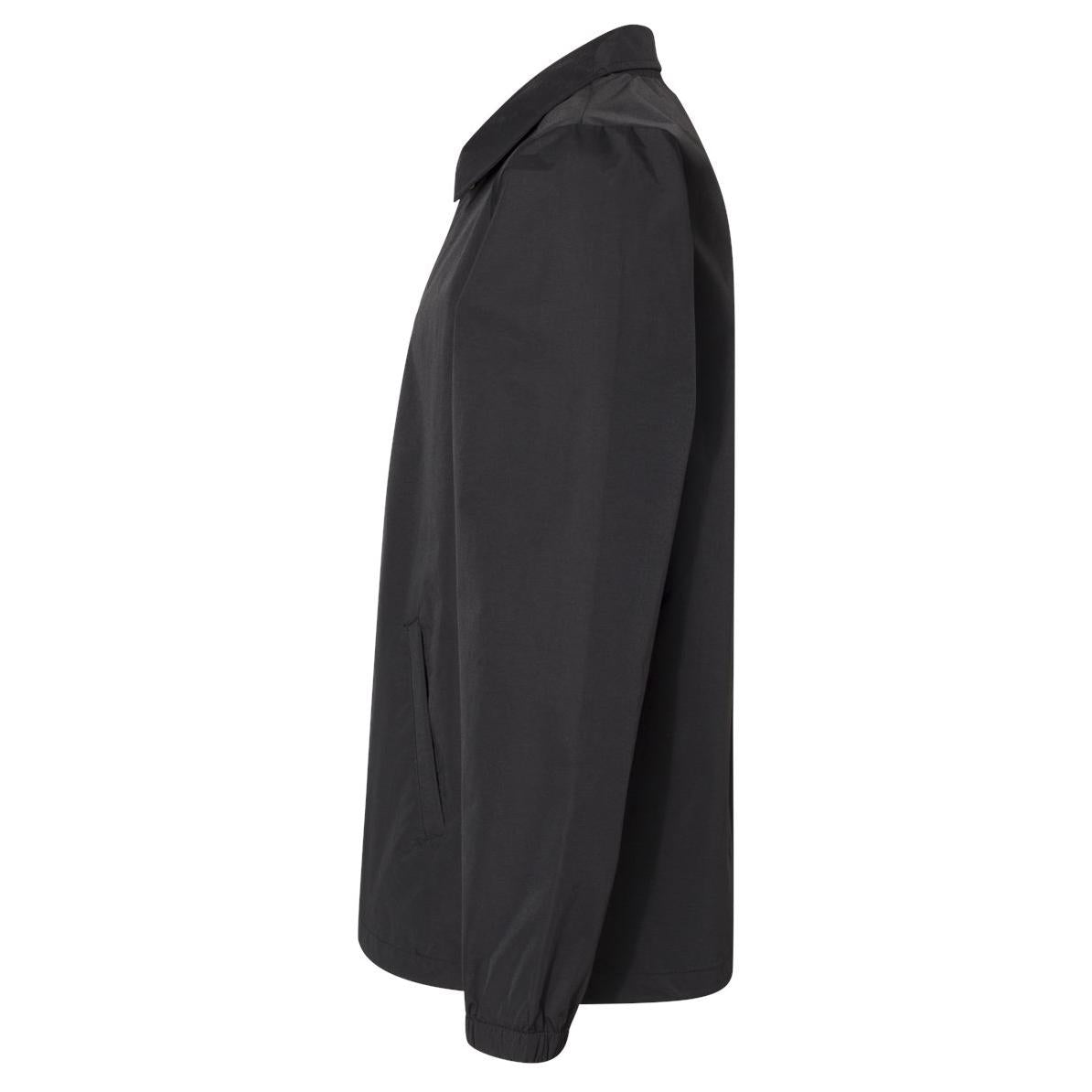 Black Windbreaker - Independent Trading Co. - Water-Resistant
