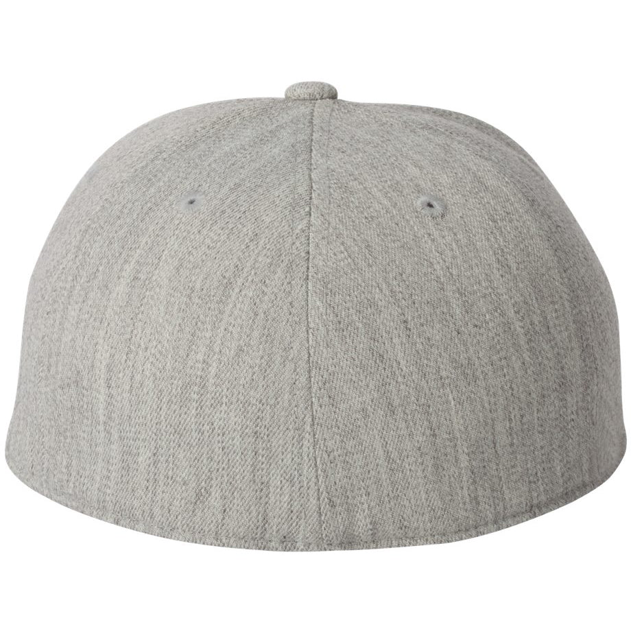 Black Flat Brim Hat - FlexFit - Structured Design