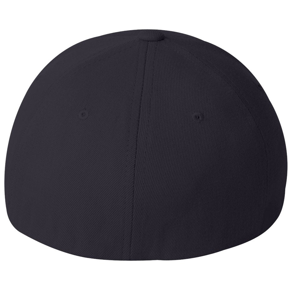 Black Ball Caps - FlexFit - Structured Wool Blend
