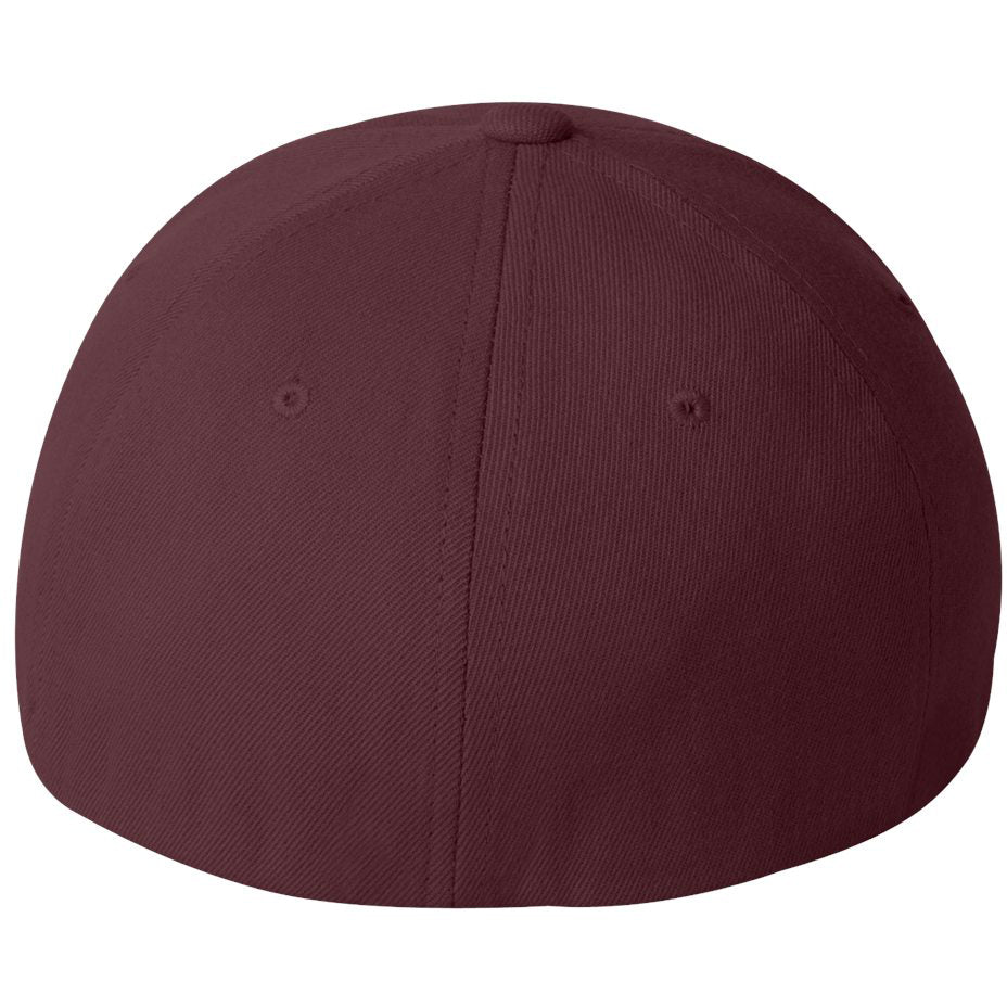 Black Ball Caps - FlexFit - Structured Wool Blend