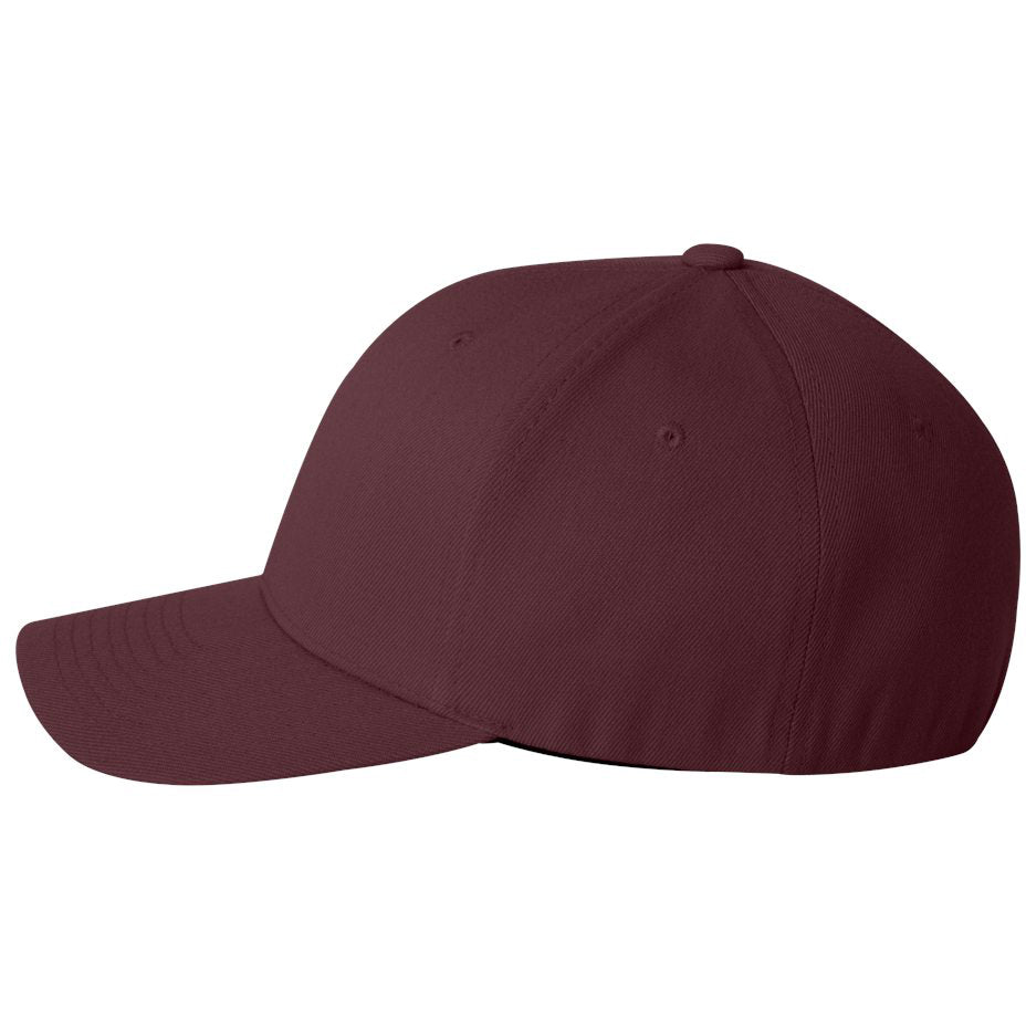 Black Ball Caps - FlexFit - Structured Wool Blend