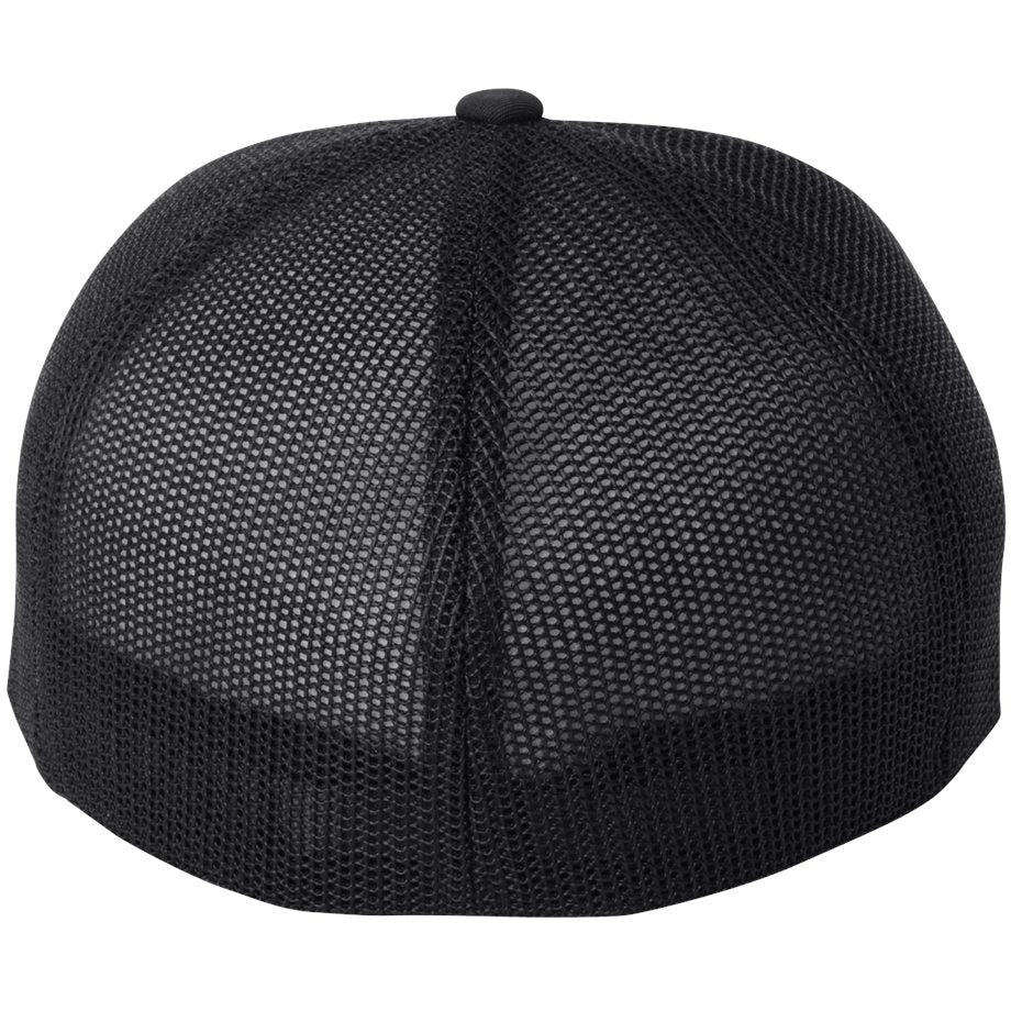 Black/White Ball Cap - FlexFit - Structured Design