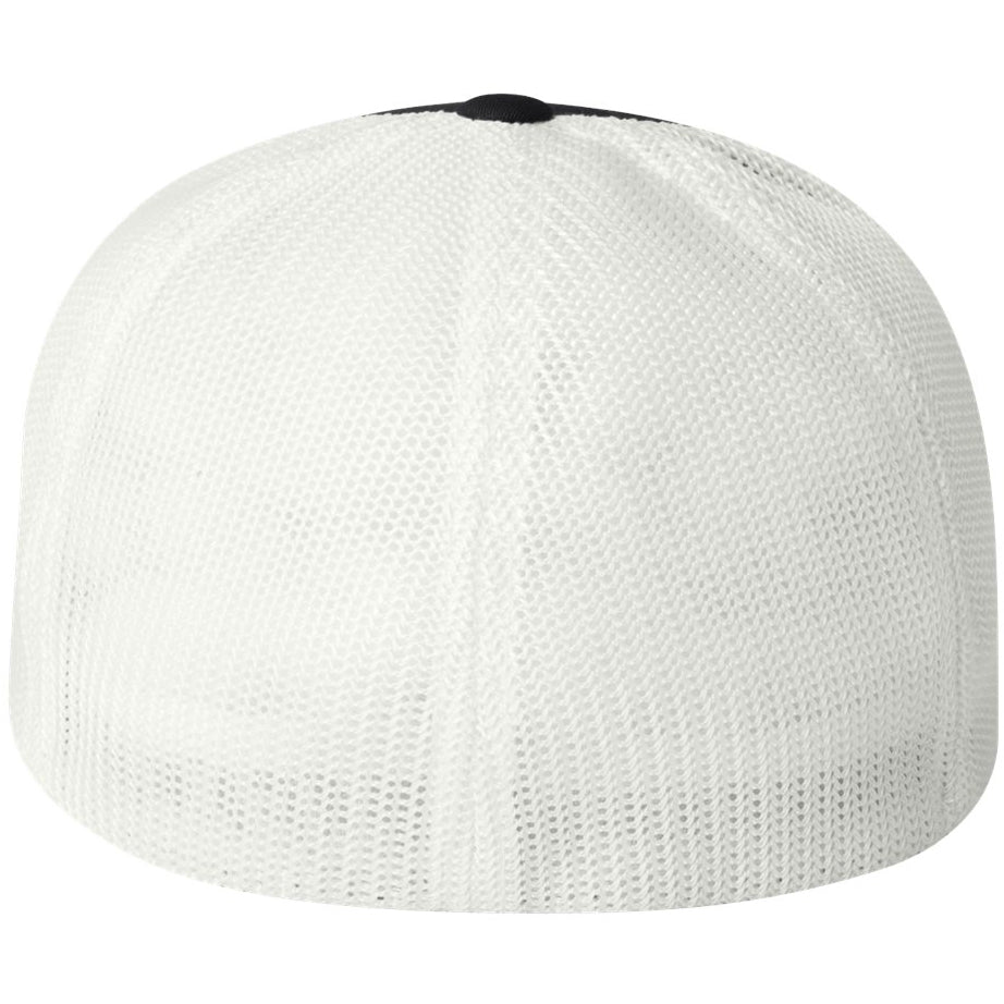 Black/White Ball Cap - FlexFit - Structured Design