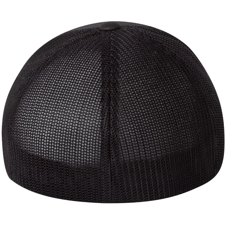 Black/White Ball Cap - FlexFit - Structured Design