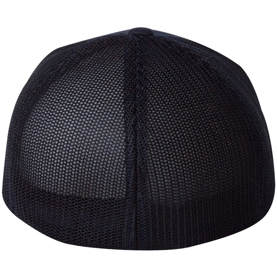 Black/White Ball Cap - FlexFit - Structured Design
