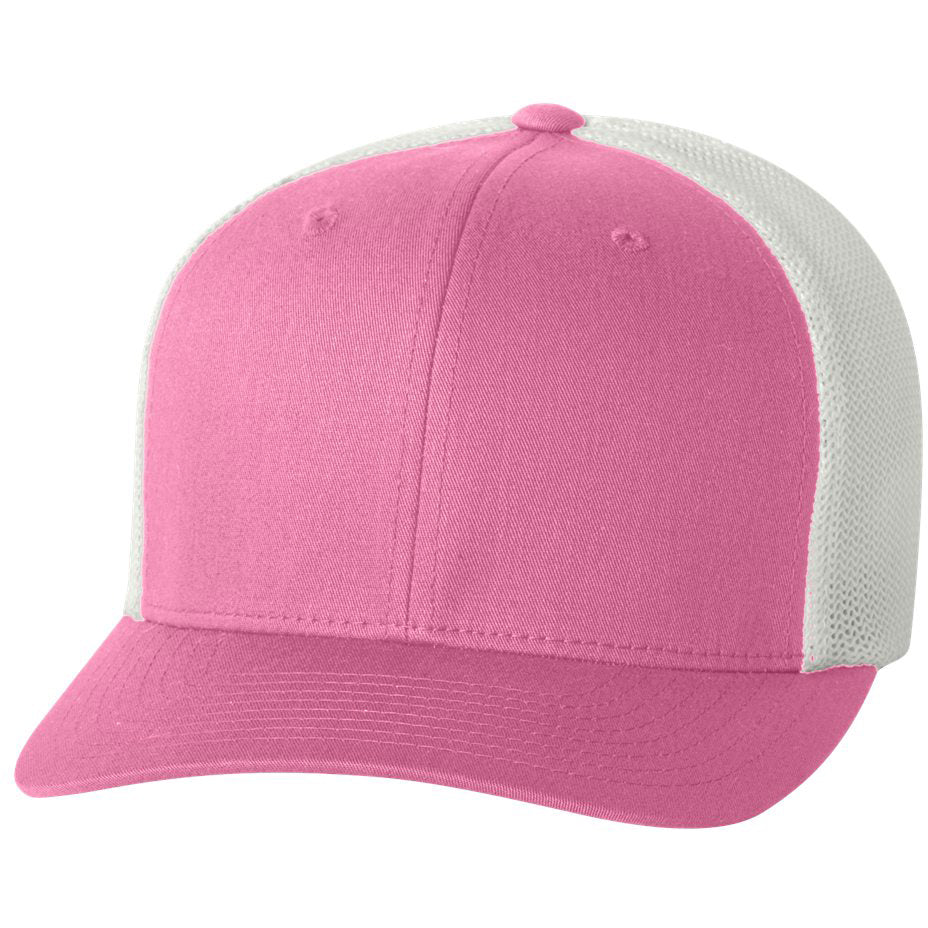 Black/White Ball Cap - FlexFit - Structured Design
