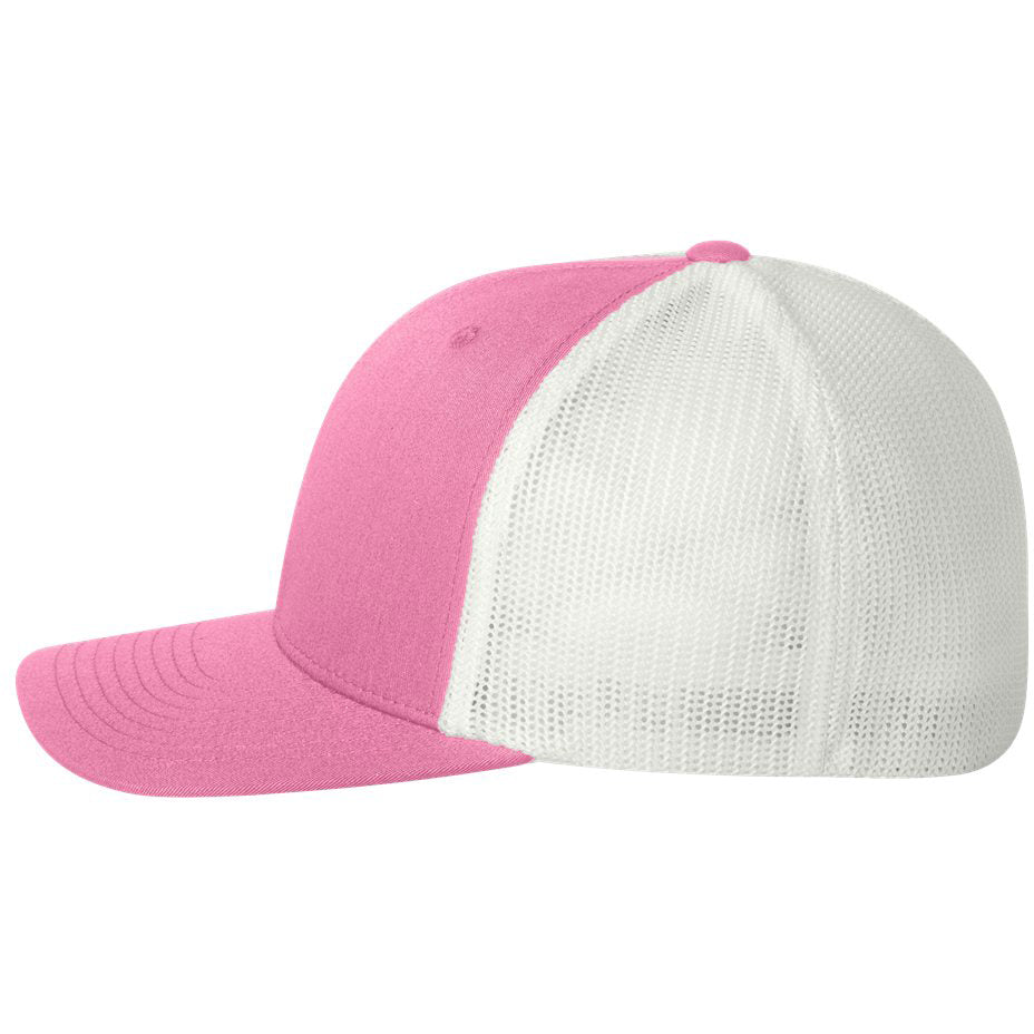 Black/White Ball Cap - FlexFit - Structured Design