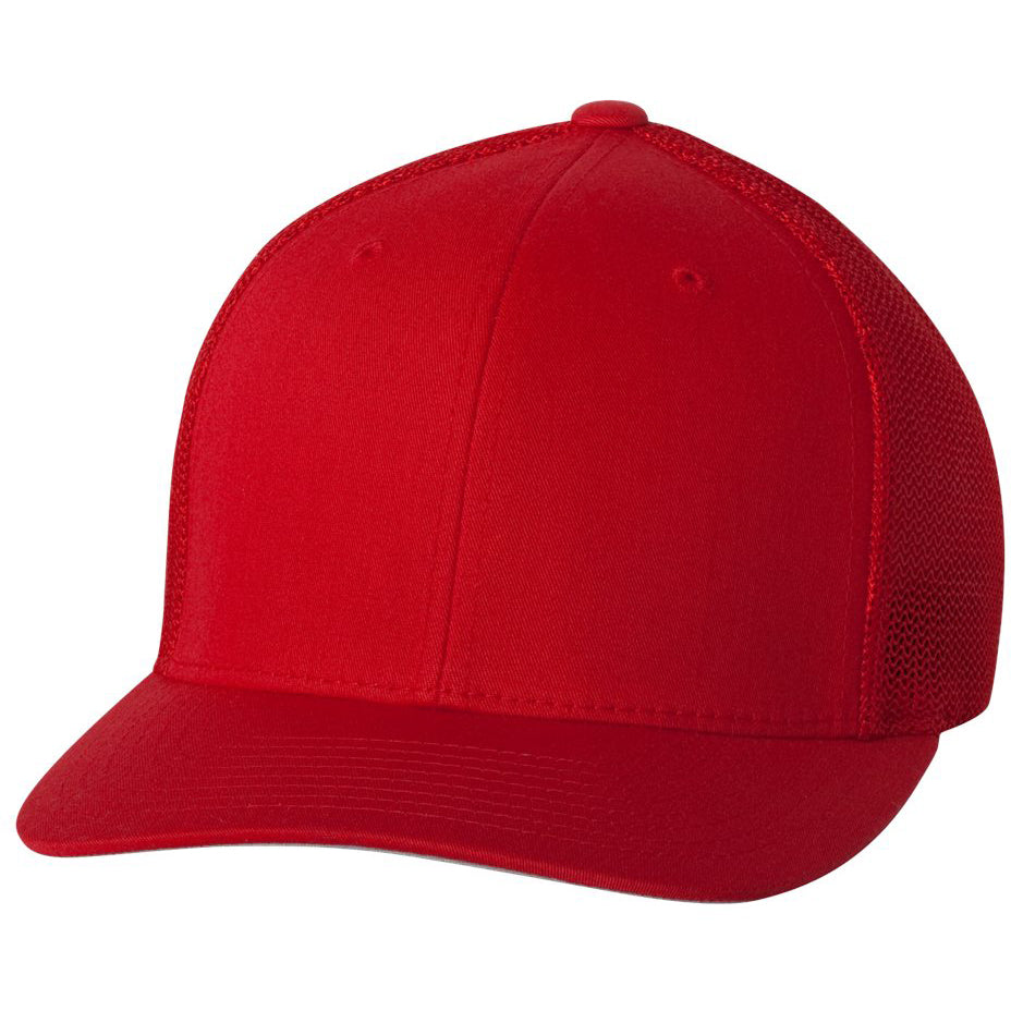 Black/White Ball Cap - FlexFit - Structured Design
