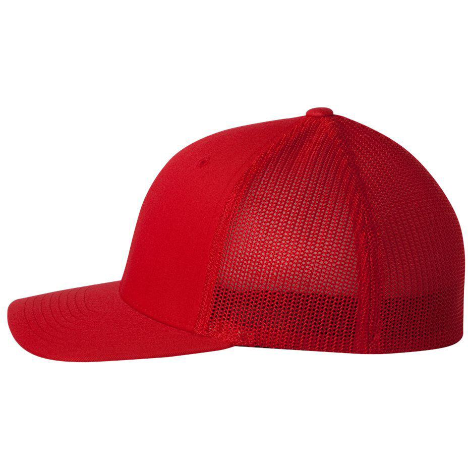 Black/White Ball Cap - FlexFit - Structured Design