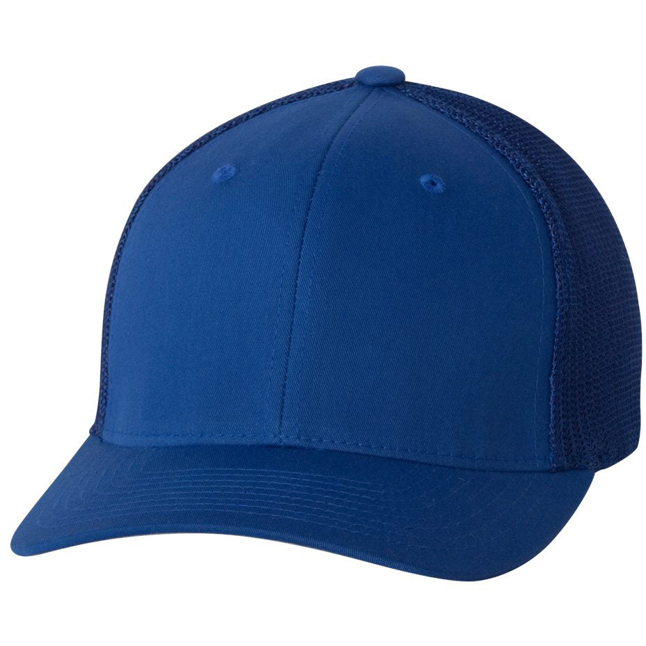 Black/White Ball Cap - FlexFit - Structured Design