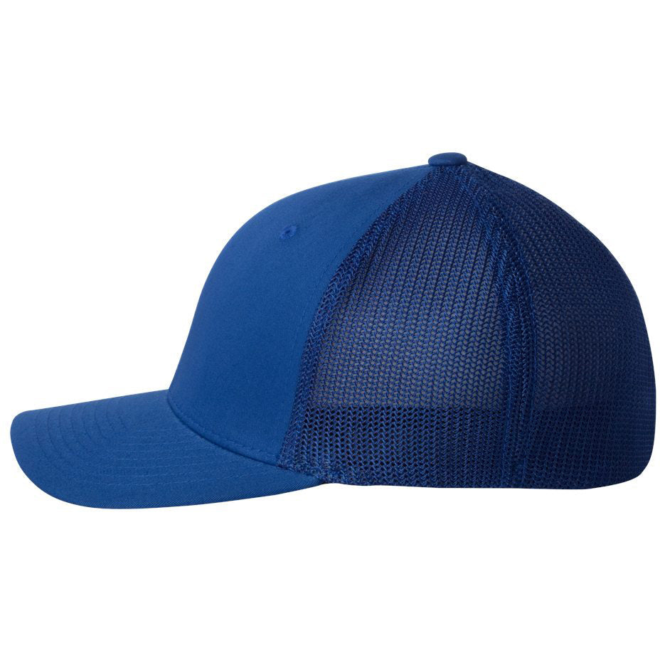 Black/White Ball Cap - FlexFit - Structured Design