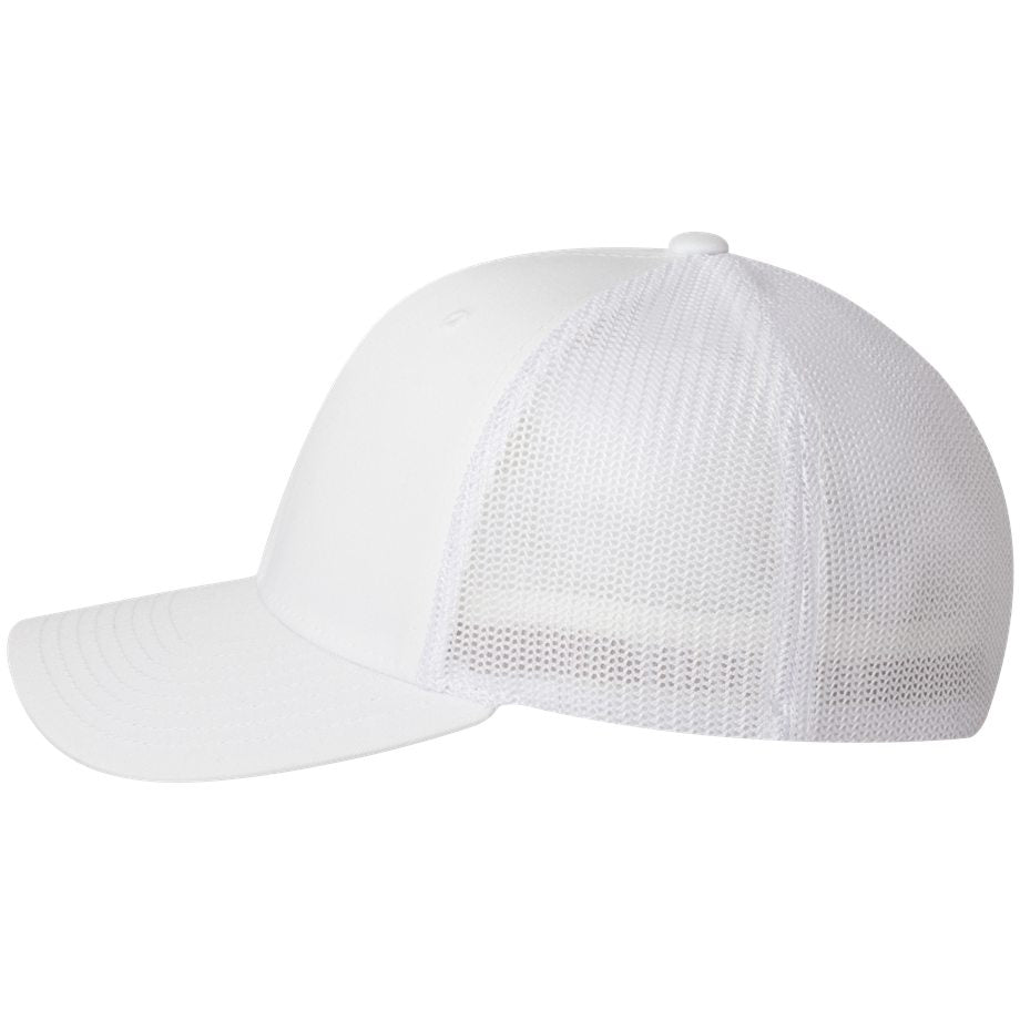 Black/White Ball Cap - FlexFit - Structured Design