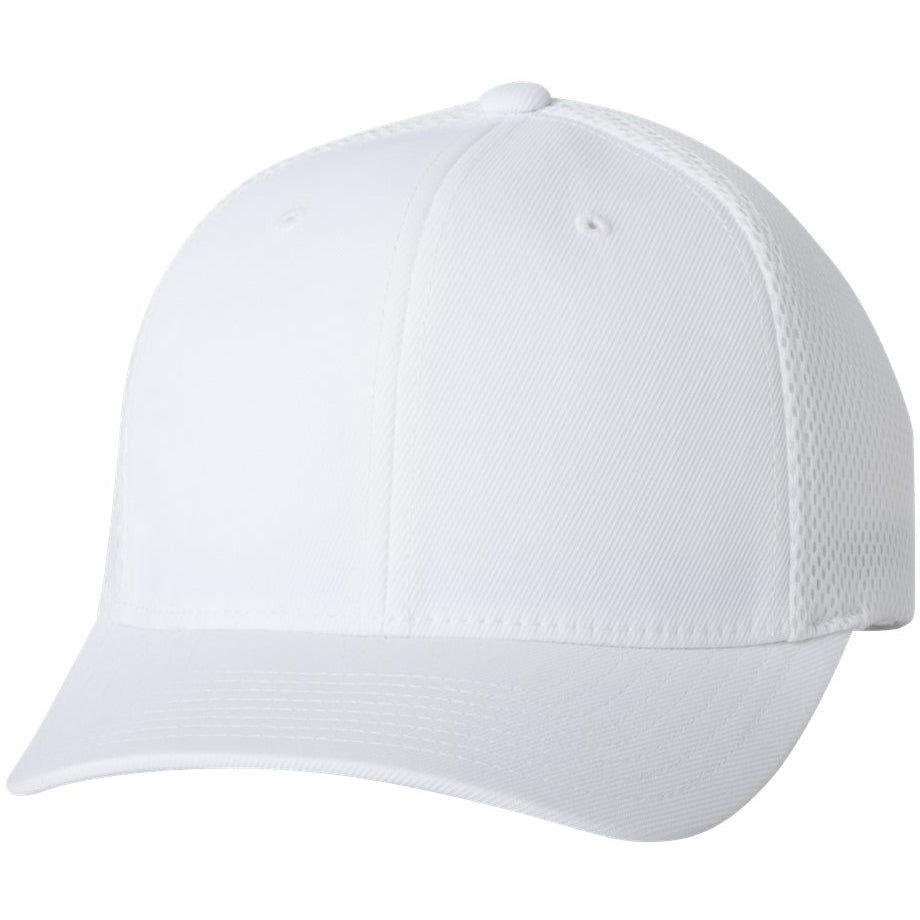 Black/White Ball Caps - FlexFit - Comfortable Mesh