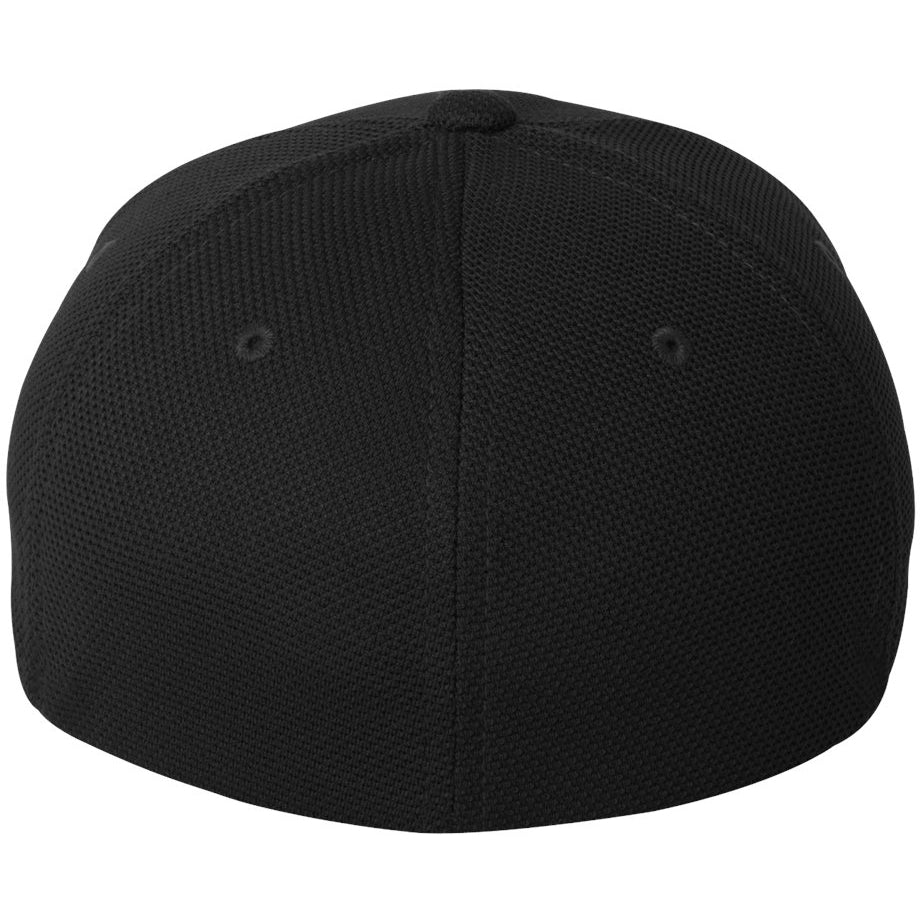 Black Ball Cap - FlexFit - Moisture-Wicking Quality
