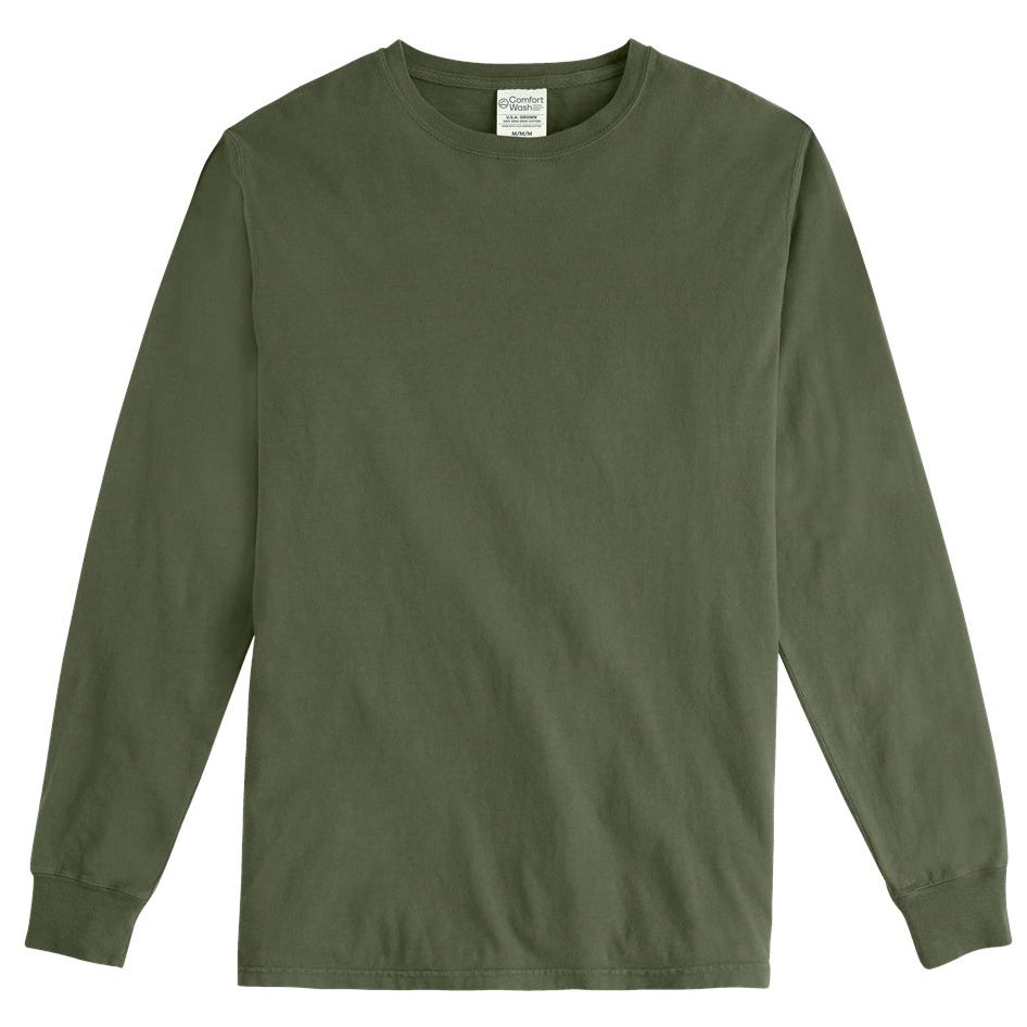 Black T-Shirt - ComfortWash - Garment-Dyed Cotton
