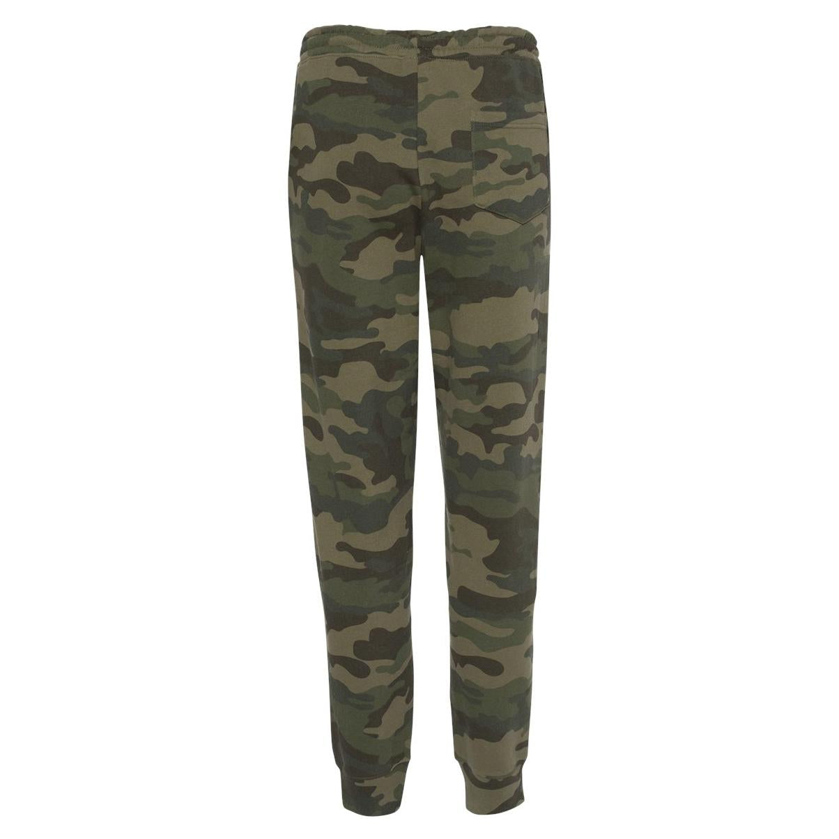 Black Camo Sweatpants - Independent Trading Co. - Midweight Fleece