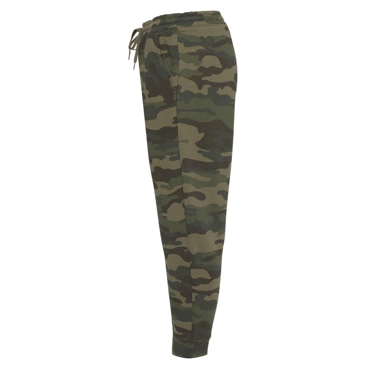 Black Camo Sweatpants - Independent Trading Co. - Midweight Fleece