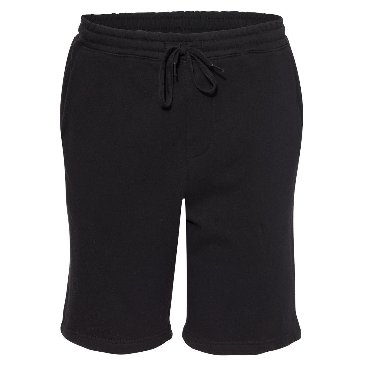 Black Camo Shorts - Independent Trading Co. - Fleece Quality