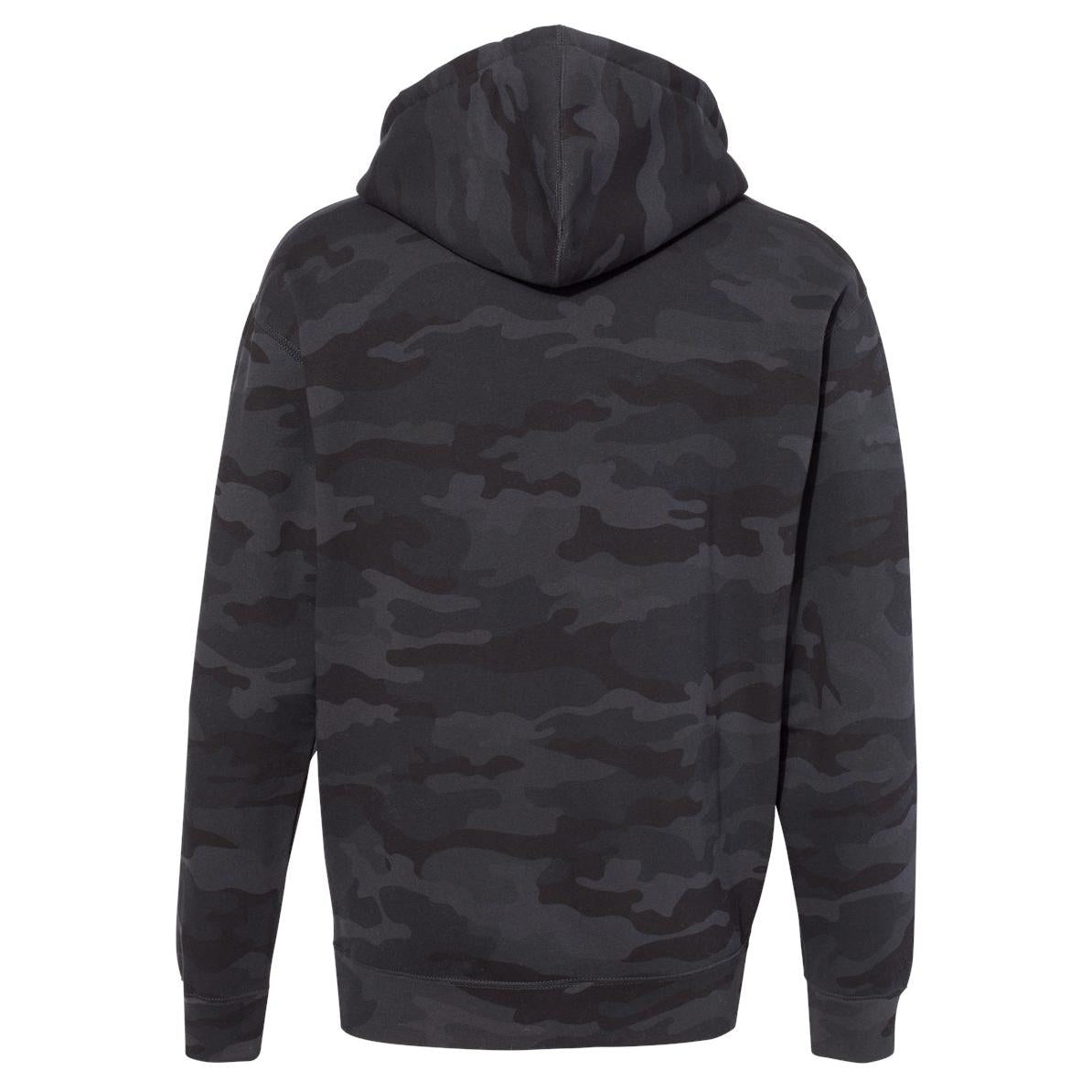 Black Camo Sweatshirt - Independent Trading Co. - Cozy Style