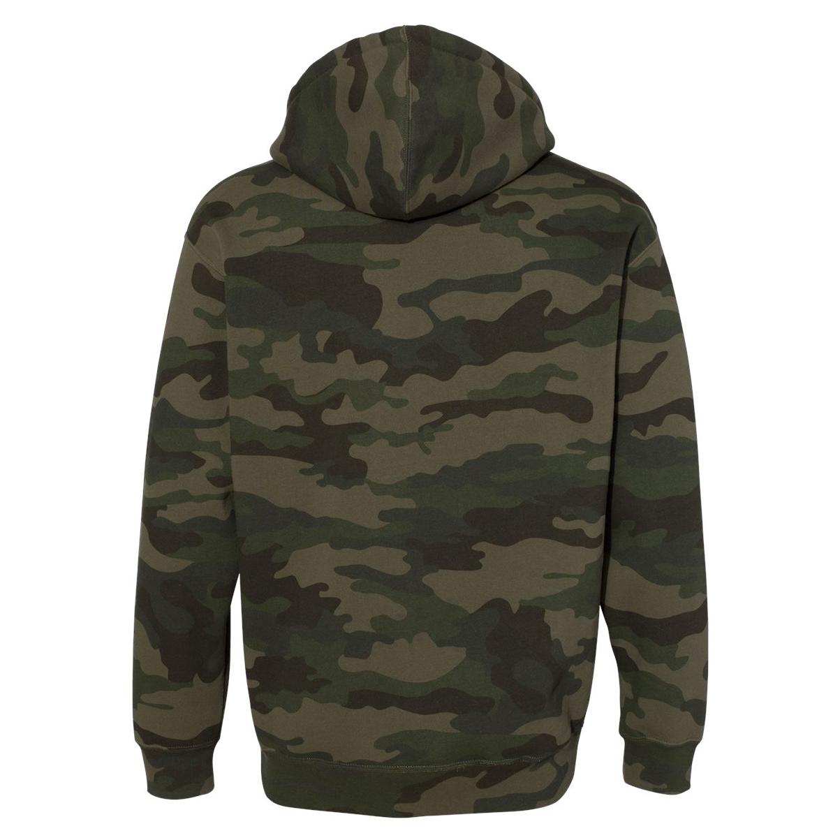Black Camo Sweatshirt - Independent Trading Co. - Cozy Style