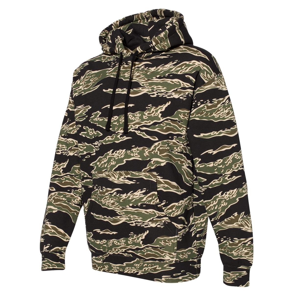 Black Camo Sweatshirt - Independent Trading Co. - Cozy Style