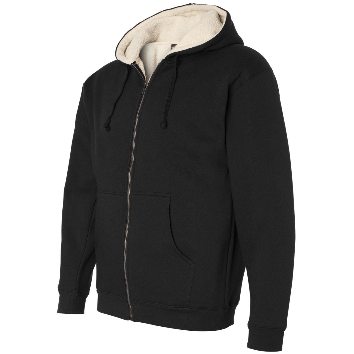 Black/Natural Sweatshirt - Independent Trading Co. - Cozy Design