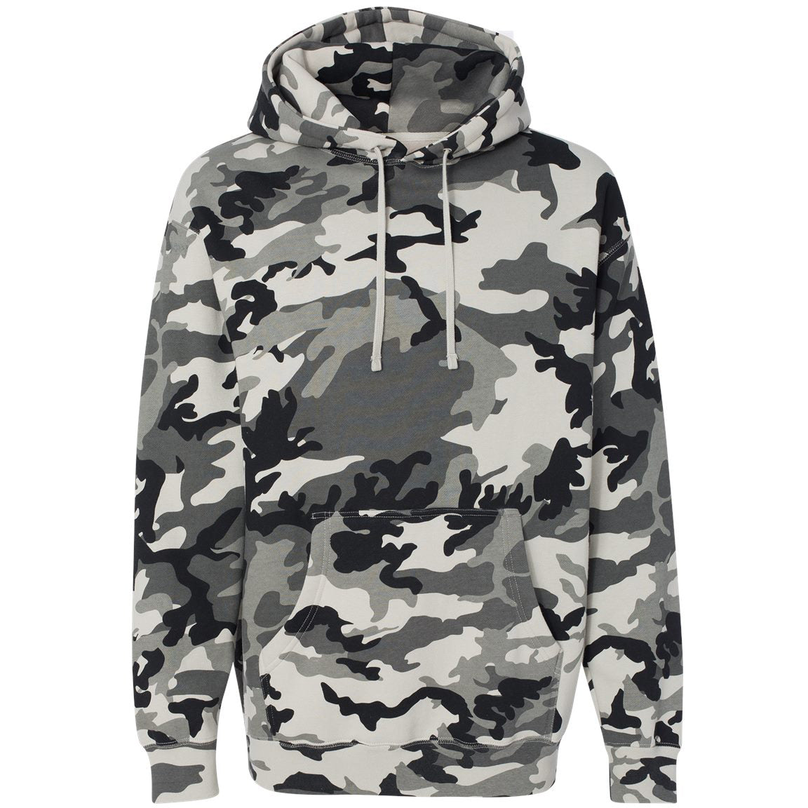 Black Camo Sweatshirt - Independent Trading Co. - Cozy Style