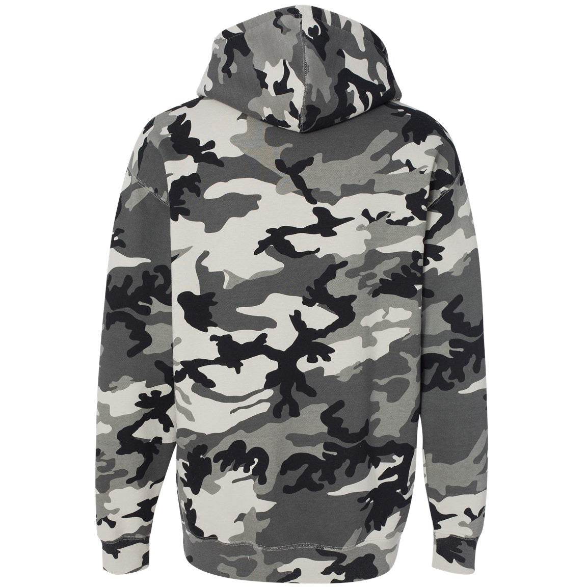 Black Camo Sweatshirt - Independent Trading Co. - Cozy Style