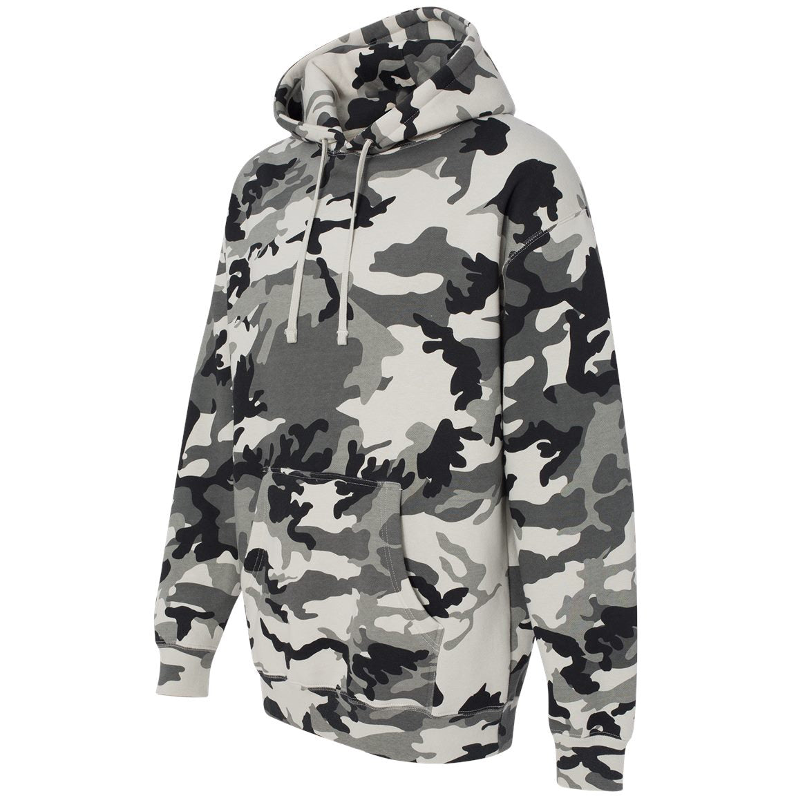 Black Camo Sweatshirt - Independent Trading Co. - Cozy Style