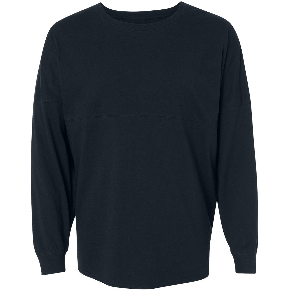Black Long Sleeve T-Shirt - J. America - Cotton Blend