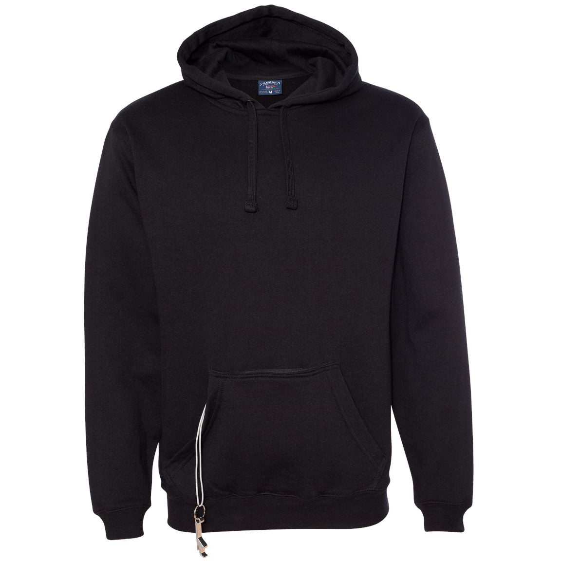 Black Hooded Sweatshirt - J. America - Tailgate Style
